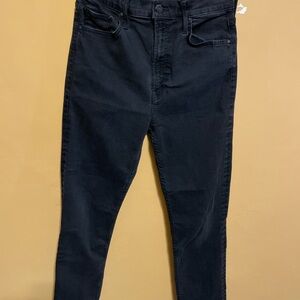 MOTHER Charcoal Denim Pants